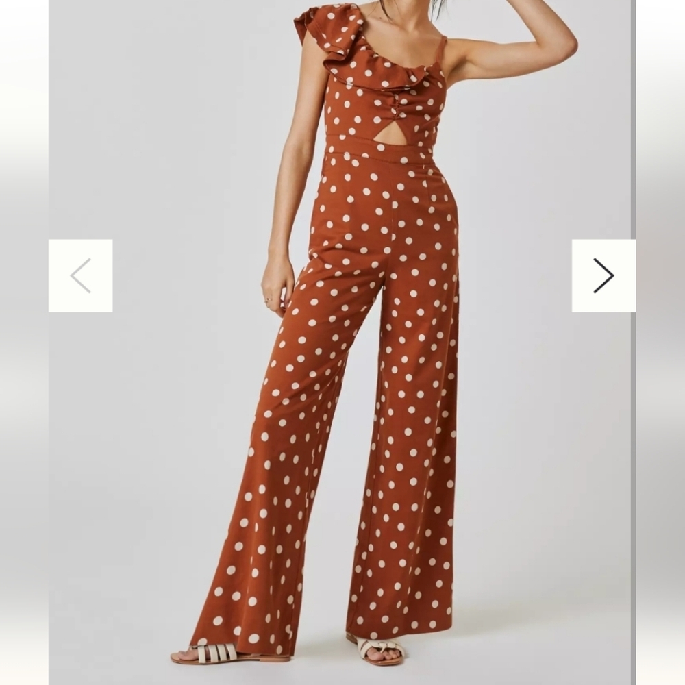 ANTHROPOLOGIE maeve jumpsuit - size 8